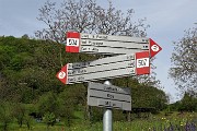 50 Salgo in Canto Alto dal sent. 504 da Parpaet a dx  per poi scendere, ad anello , dal 507 a sx